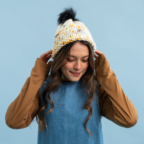 Go-To Beginner Beanie Knitting Kit