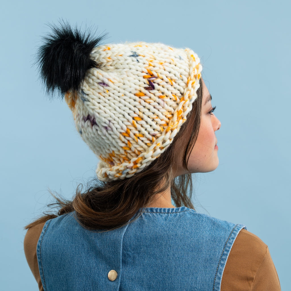 Stitch & Story Go-To Beginner Beanie Knitting Kit