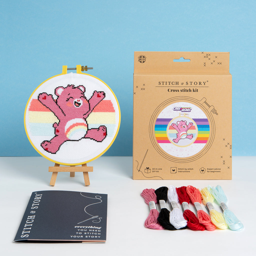 Care Bears: Cheer Bear Cross Stitch Kit