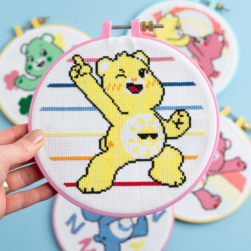 Care Bears: Funshine Bear Cross Stitch Kit