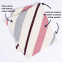 Striped Bauhaus Throw Knitting Kit