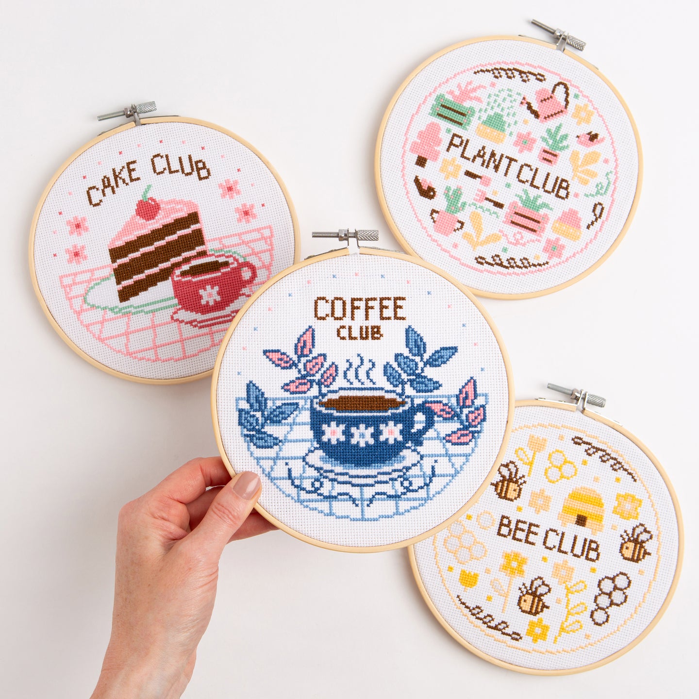 Find Your Club: Coffee Club Cross Stitch Kit