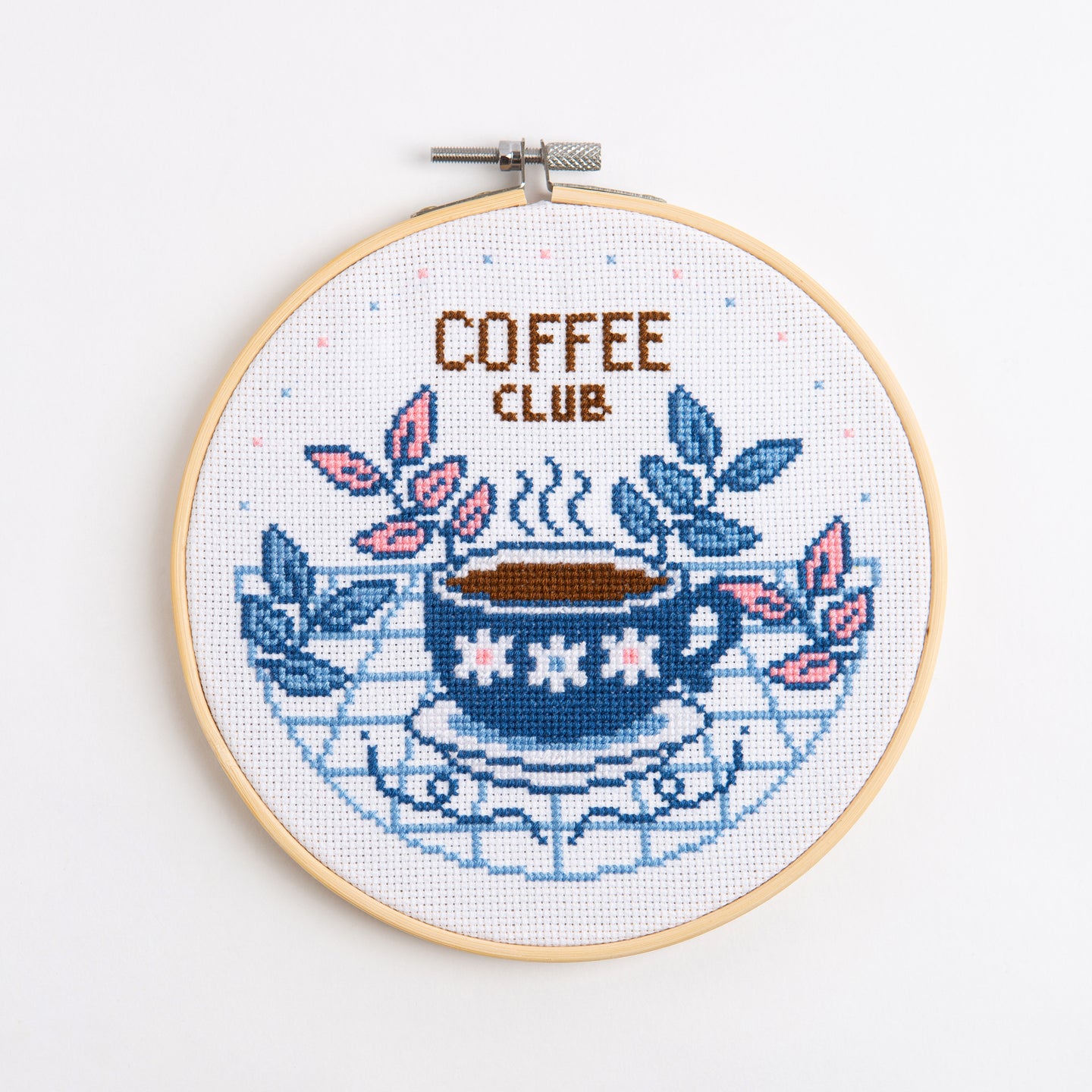 Find Your Club: Coffee Club Cross Stitch Kit