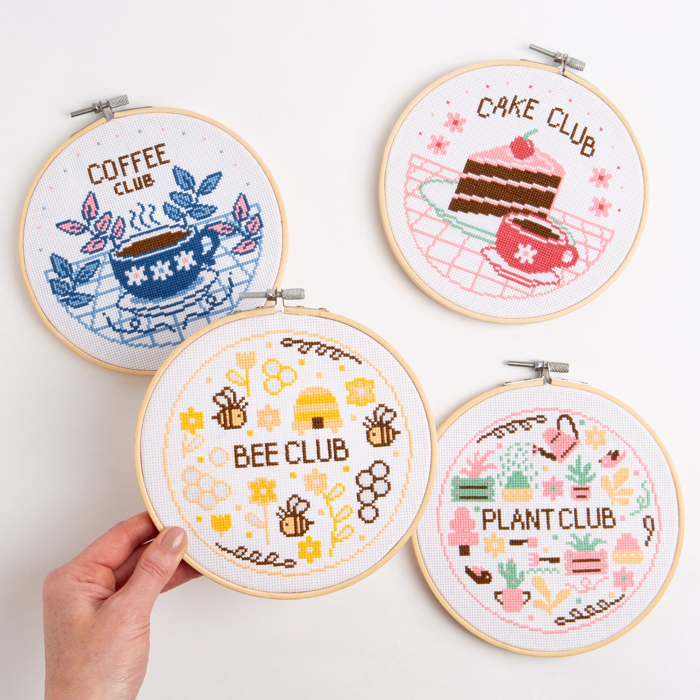 Find Your Club: Bee Club Cross Stitch Kit