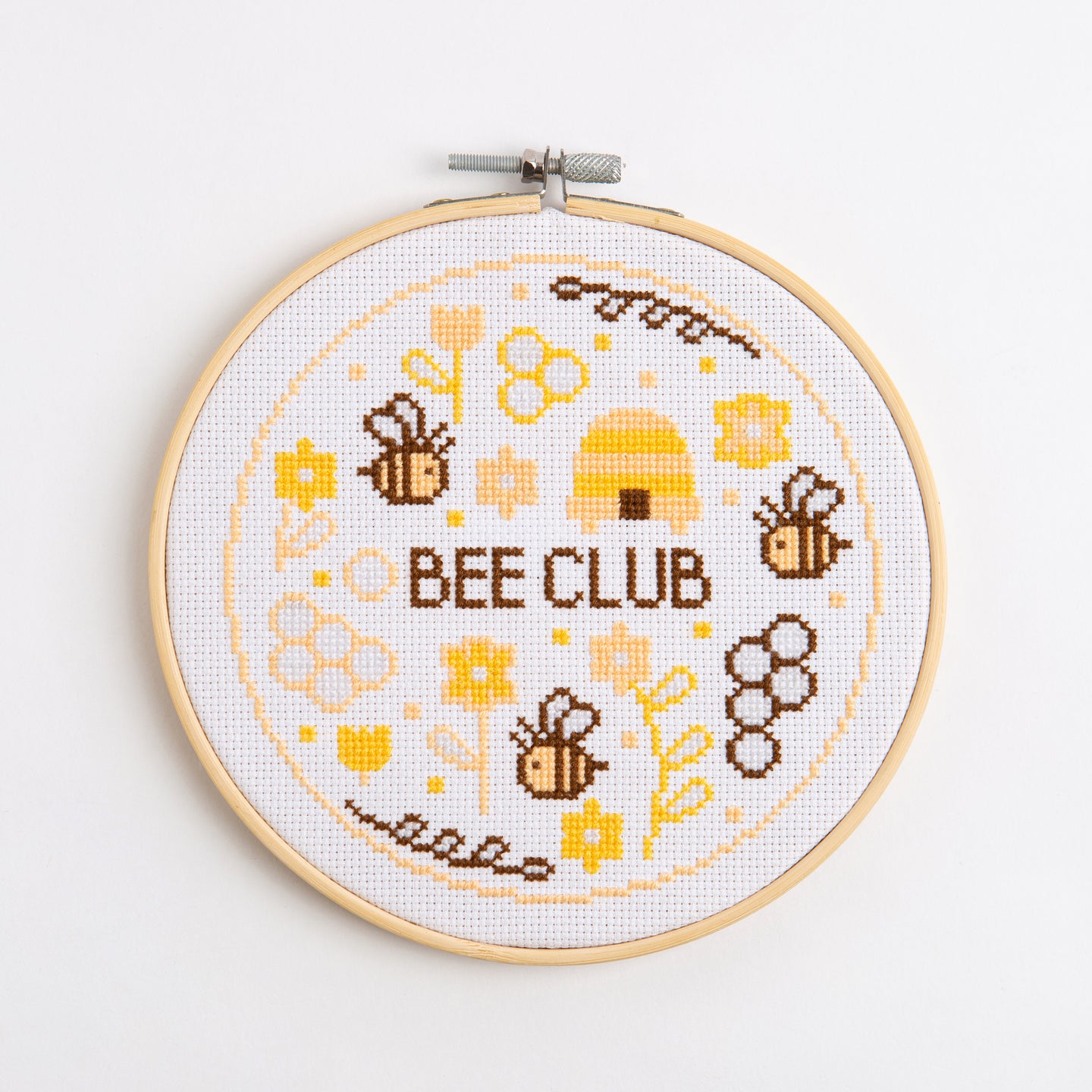 Find Your Club: Bee Club Cross Stitch Kit