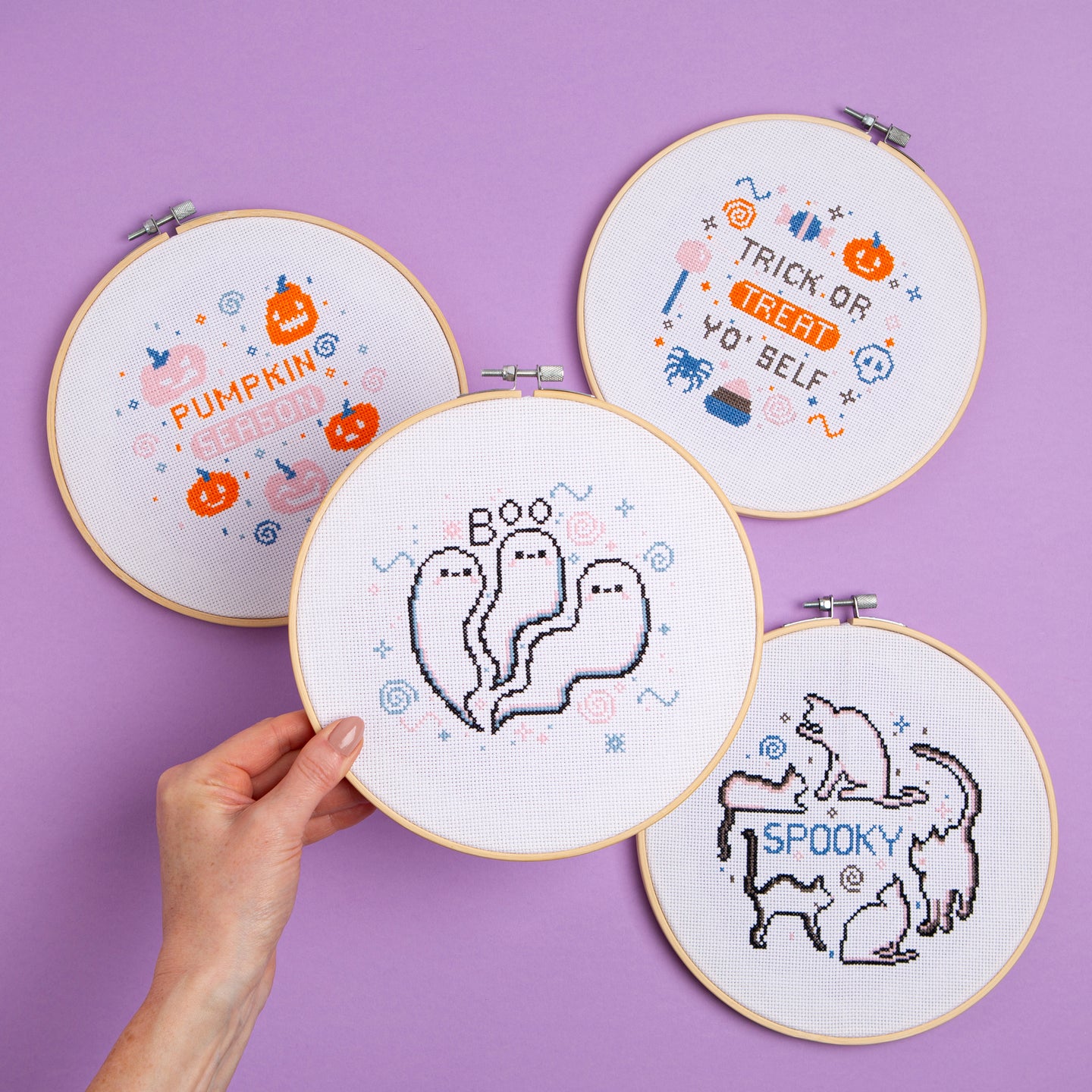 Halloween Club: Boo Cross Stitch Kit