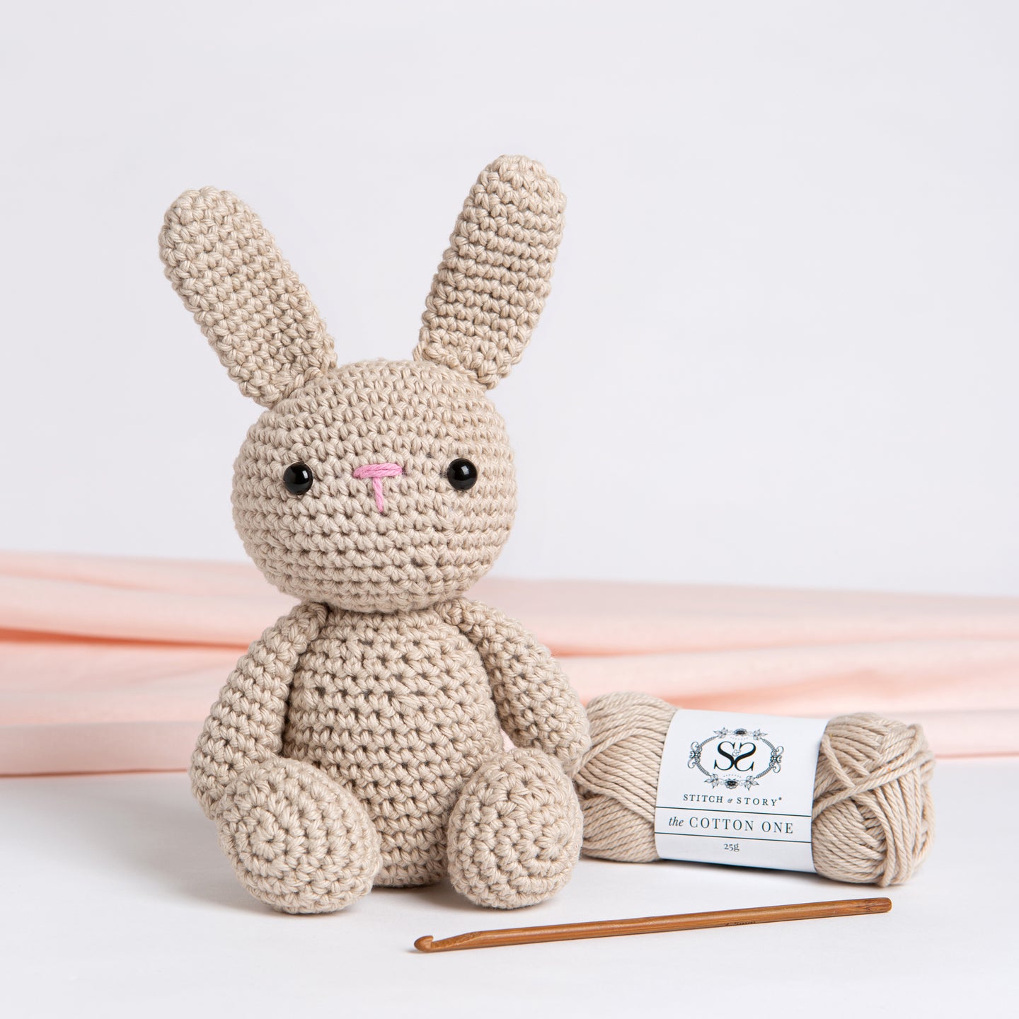 Kali Bunny Amigurumi Crochet Kit | Stitch & Story