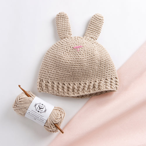 Kali Bunny Baby Hat Crochet Kit