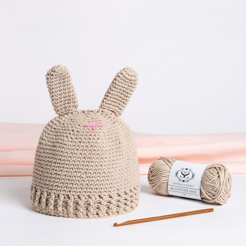 Kali Bunny Baby Hat Crochet Kit