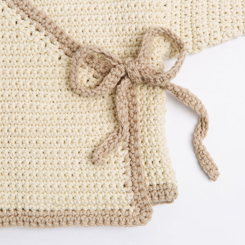 Kali Bunny Baby Cardigan Crochet Kit