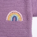 Rainbow Toddler Hooded Jacket Knitting Kit