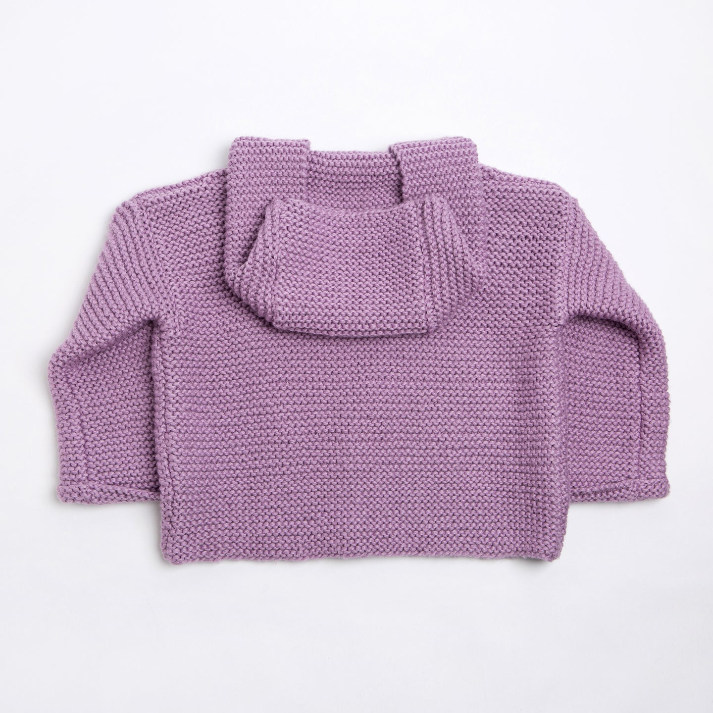 Rainbow Toddler Hooded Jacket Knitting Kit