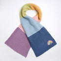 Rainbow Striped Scarf Knitting Kit