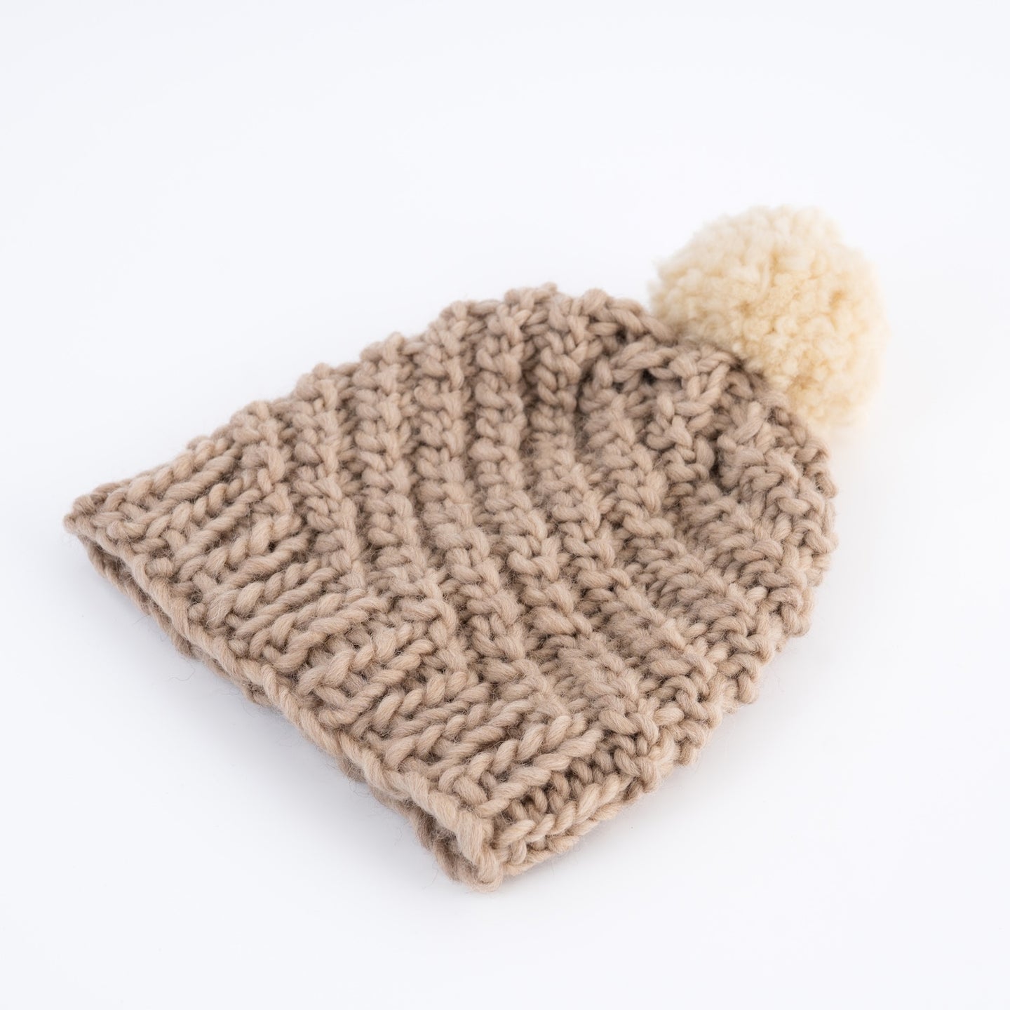 Luca Pom Hat Knitting Kit New Edition