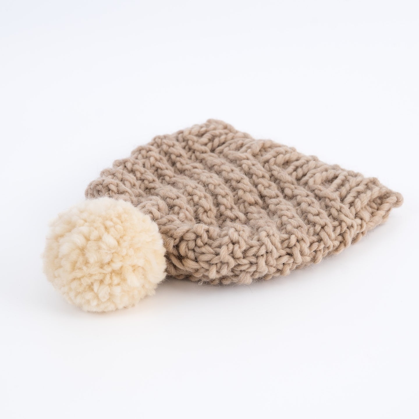Luca Pom Hat Knitting Kit New Edition