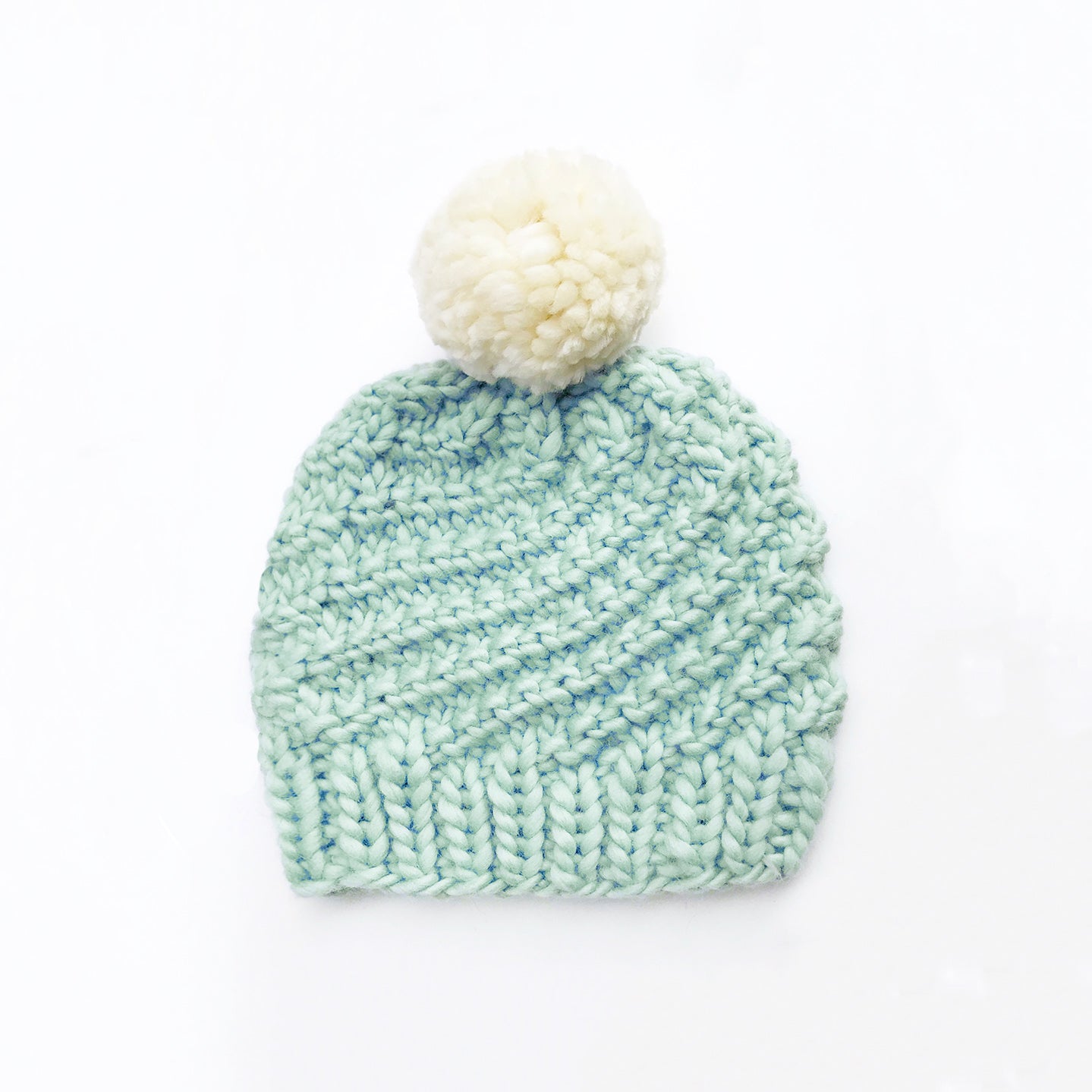 Luca Pom Hat Beginner Chunky Knitting Kit Stitch & Story