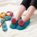 Mae Pom Slippers Crochet Kit