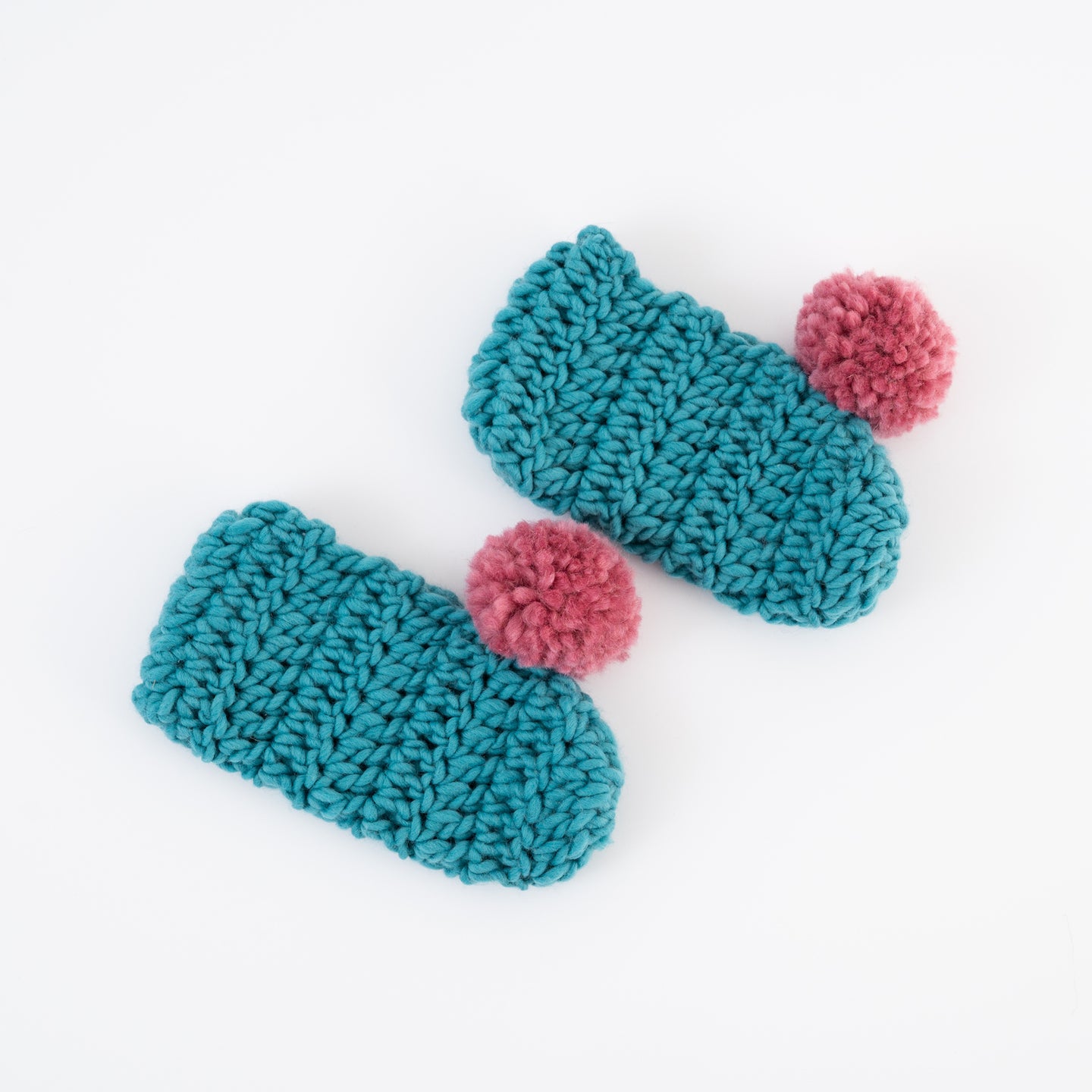Mae Pom Slippers Crochet Kit