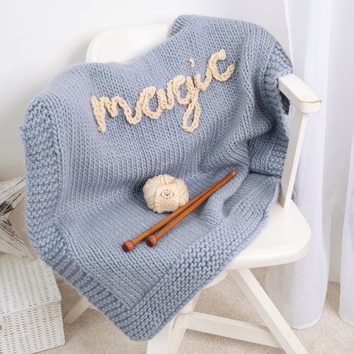 Coco Beginners Blanket Knitting Kit