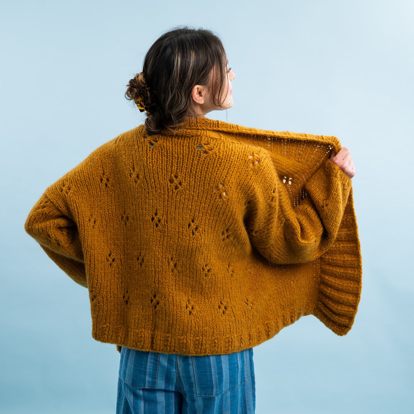 Verona Lace Cardigan Knitting Kit