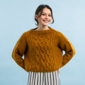 Venezia Cable Sweater Knitting Kit