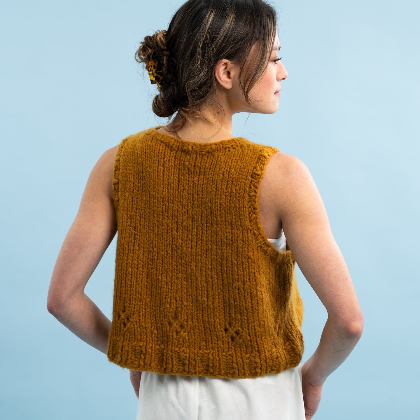 Verona Lace Vest Knitting Kit