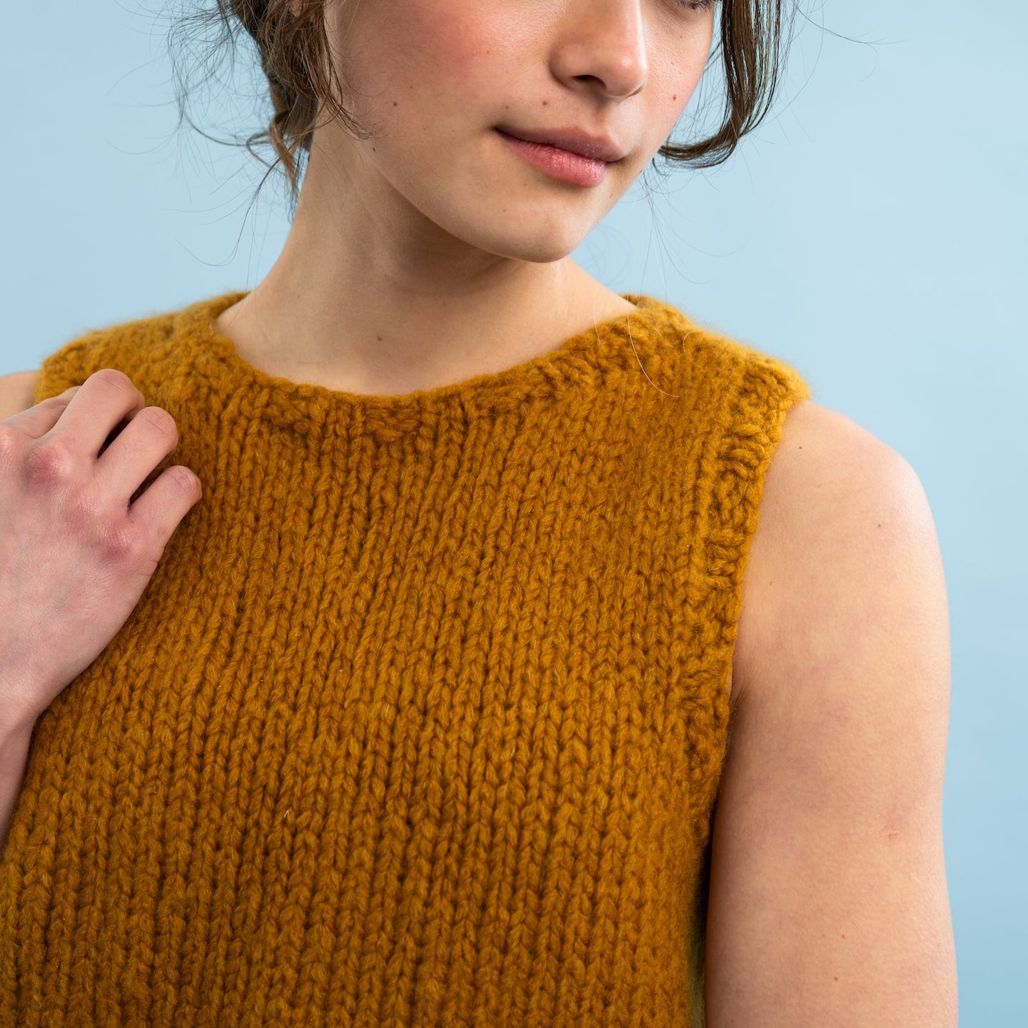 Verona Lace Vest Knitting Kit