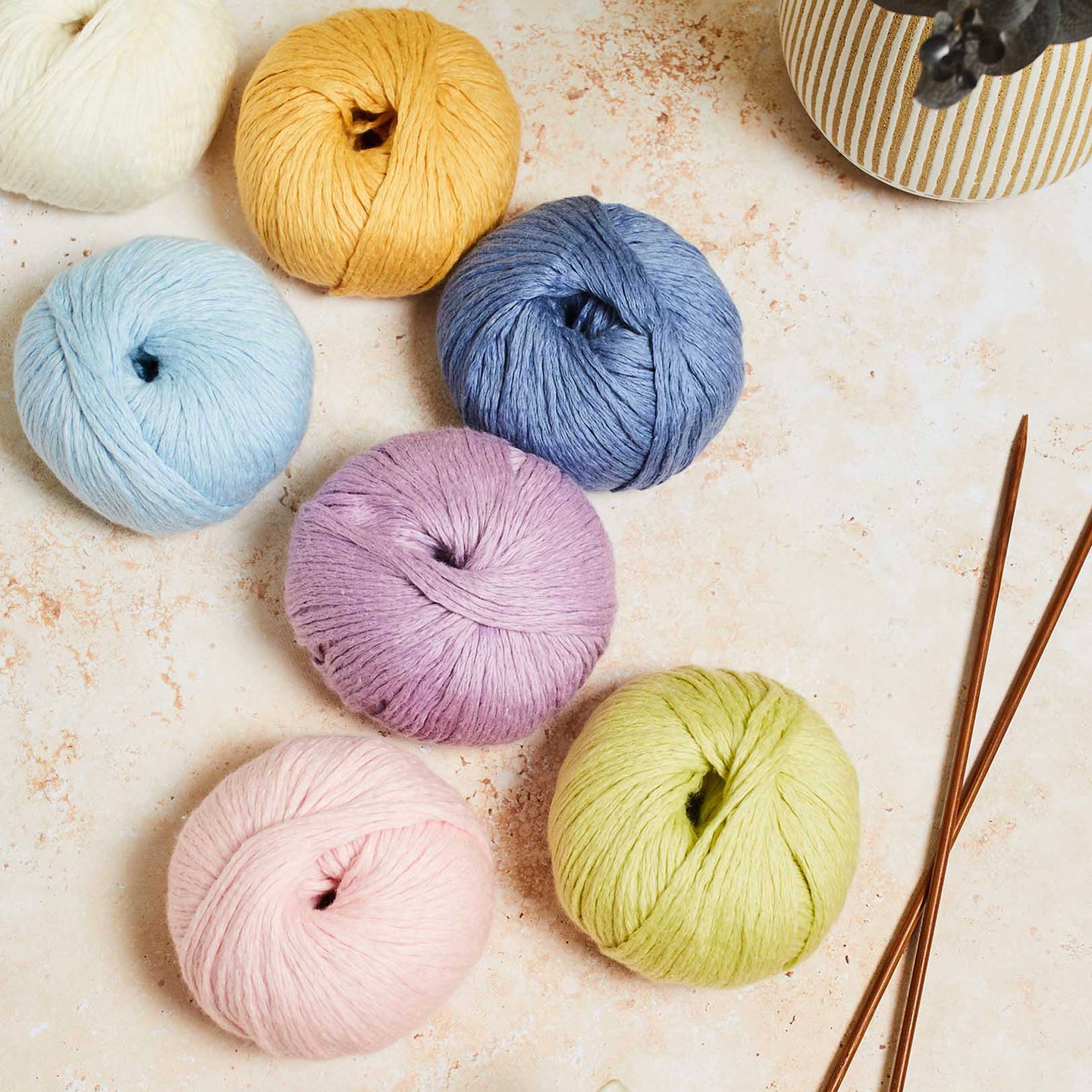 Pack of 5 Cotton Braid 50g balls - 15% DISCOUNT