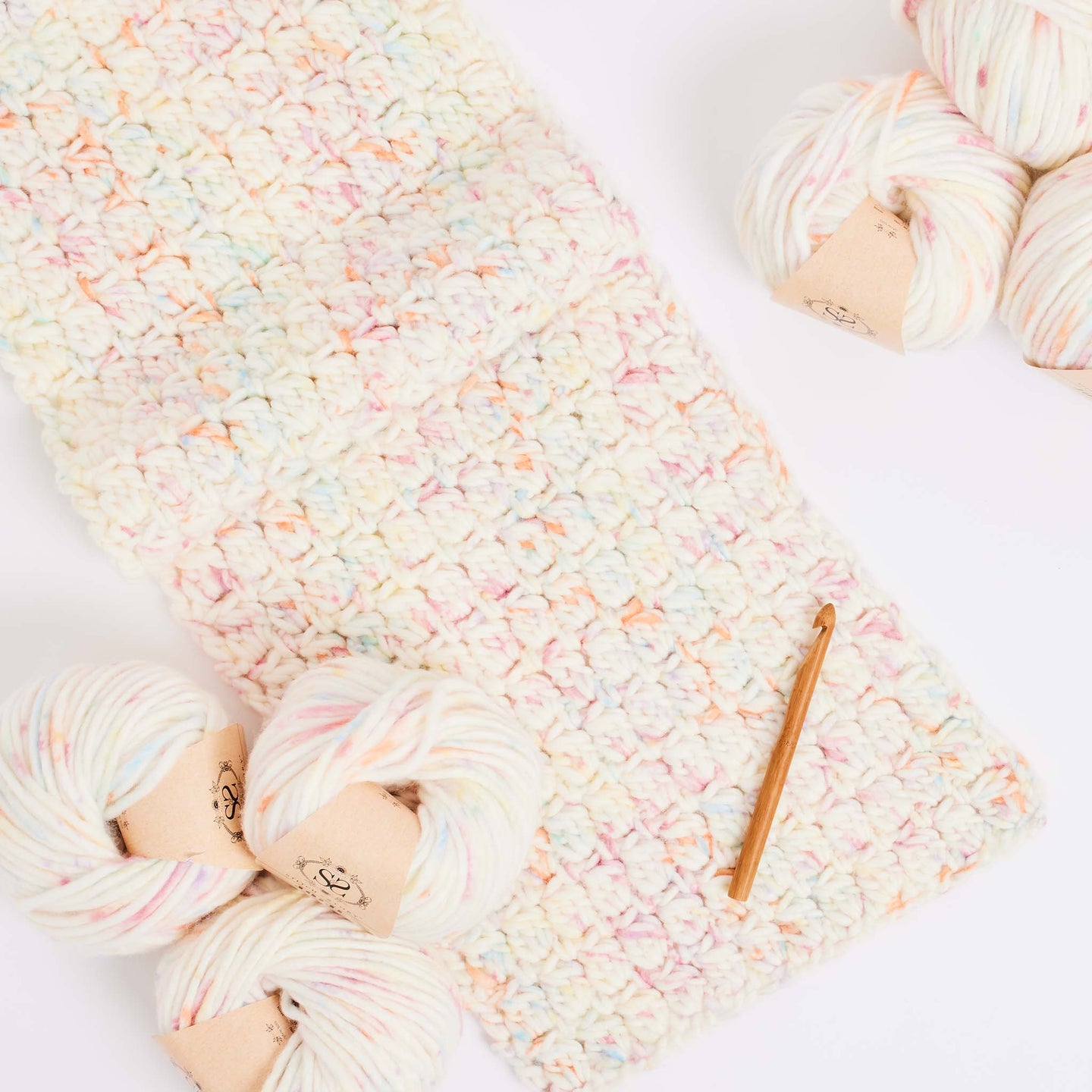 Dips Crochet Scarf Crochet Kit