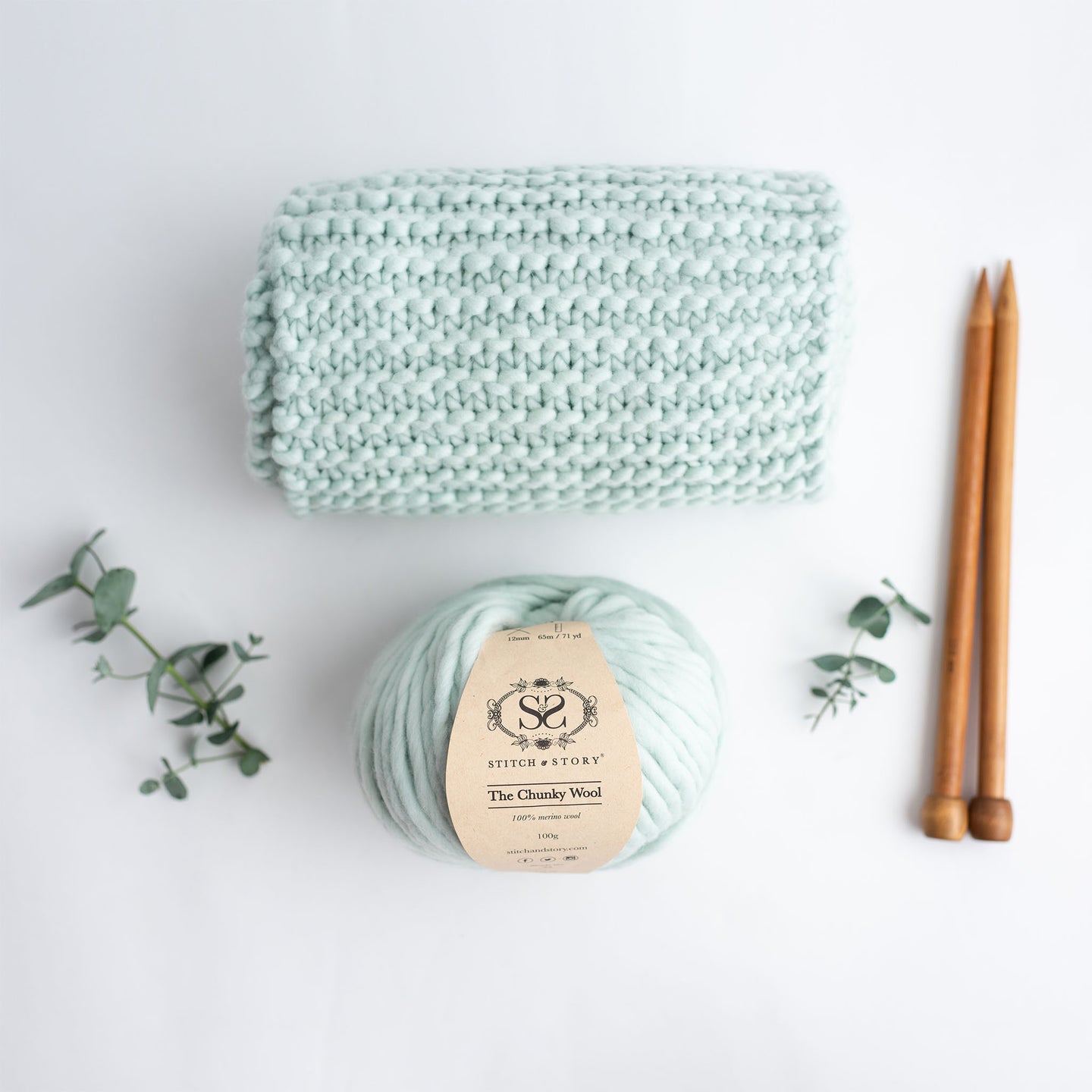 Grazier Scarf Knitting Kit