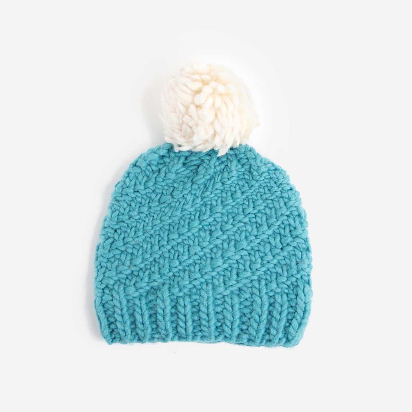 Luca Pom Hat Beginner Chunky Knitting Kit Stitch & Story