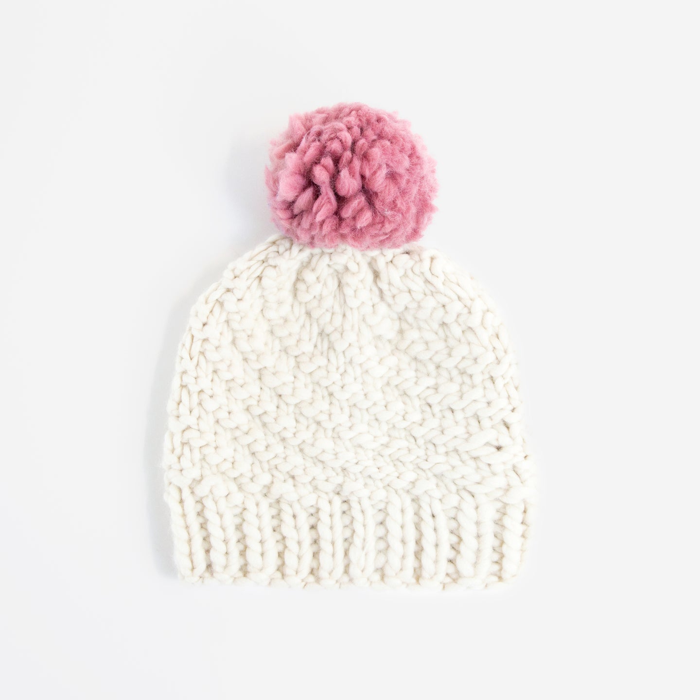 Luca Pom Hat Beginner Chunky Knitting Kit Stitch & Story