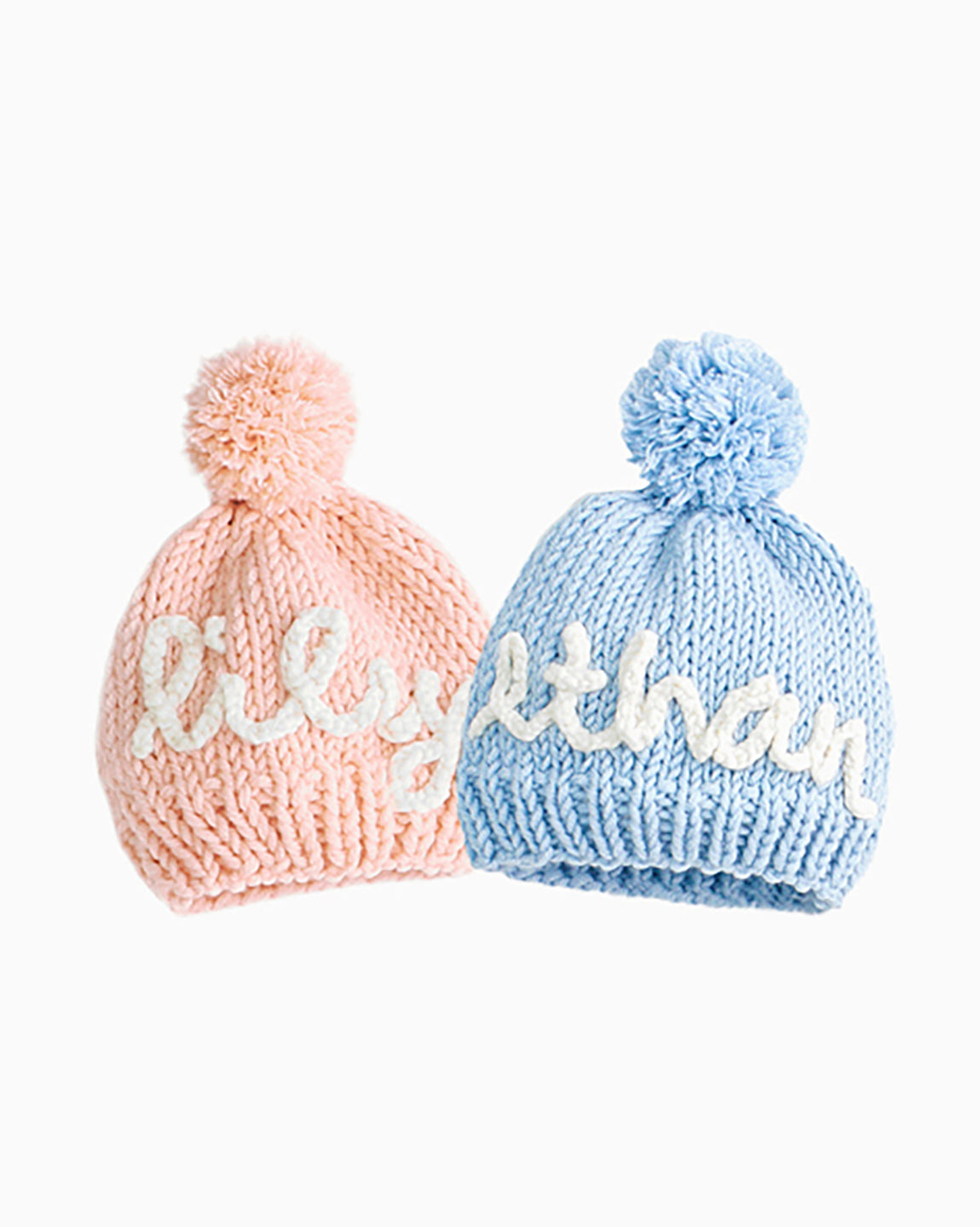 Personalised knitted baby hats online