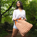 Sennen Garter Striped Bag Knitting Kit