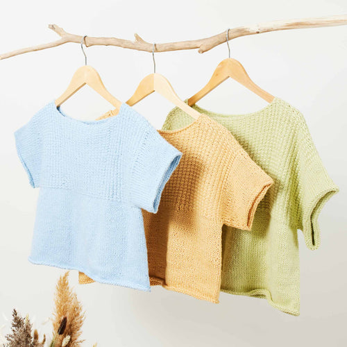 Summer Jute Tee Knitting Kit