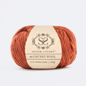 Stitch & Story 100% Merino Wool The Chunky Wool in Tweed Orange