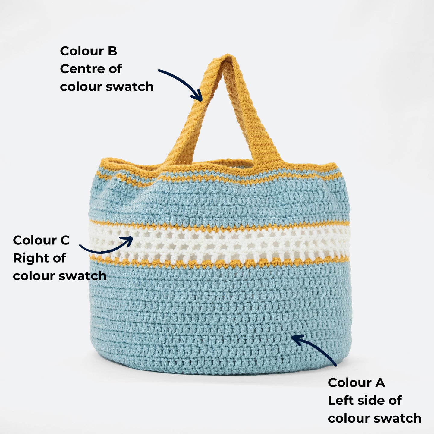 Parterre Handbag Crochet Kit