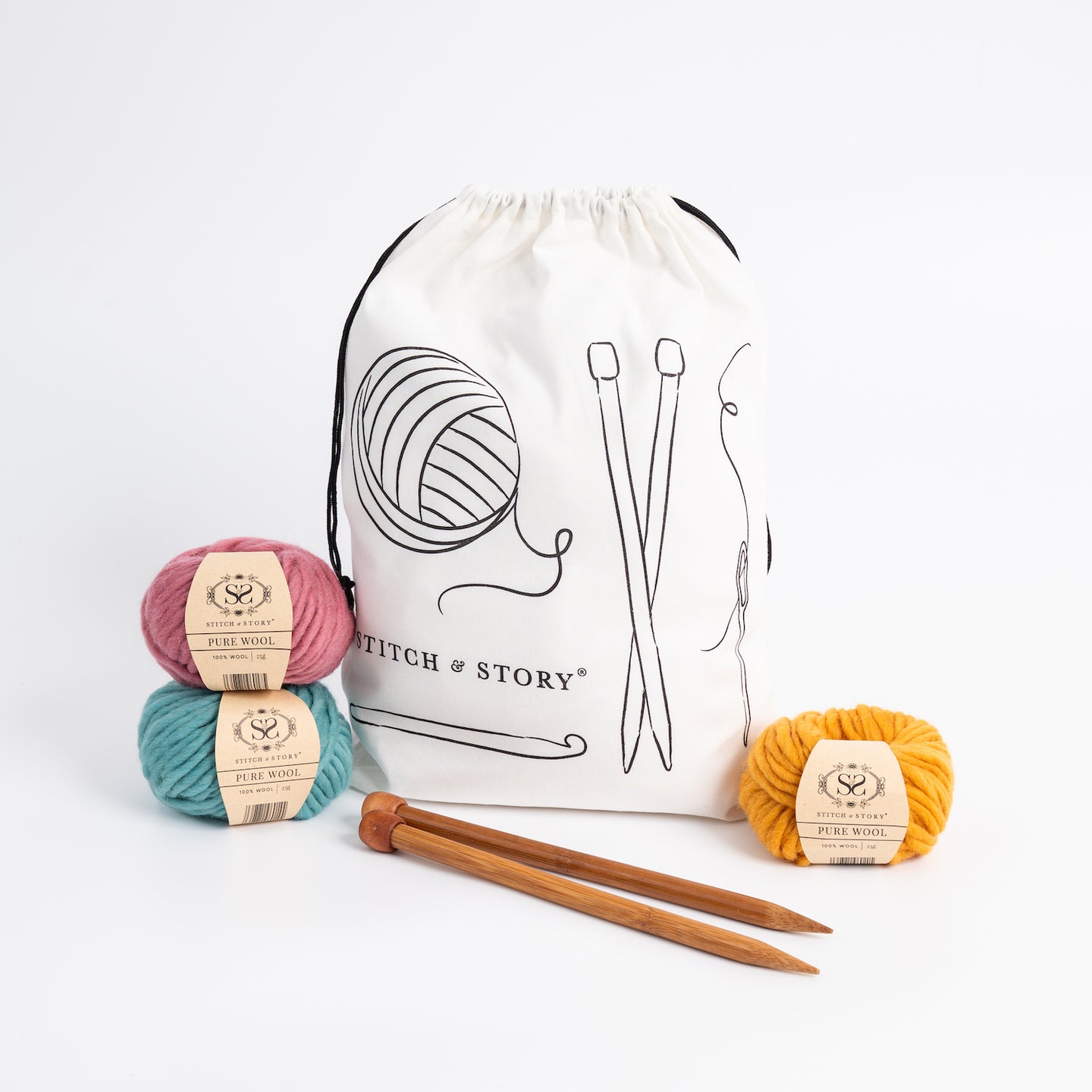 The Pure Wool 25g Super Chunky Yarn