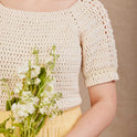 Rose Garden Raglan Top Crochet Kit