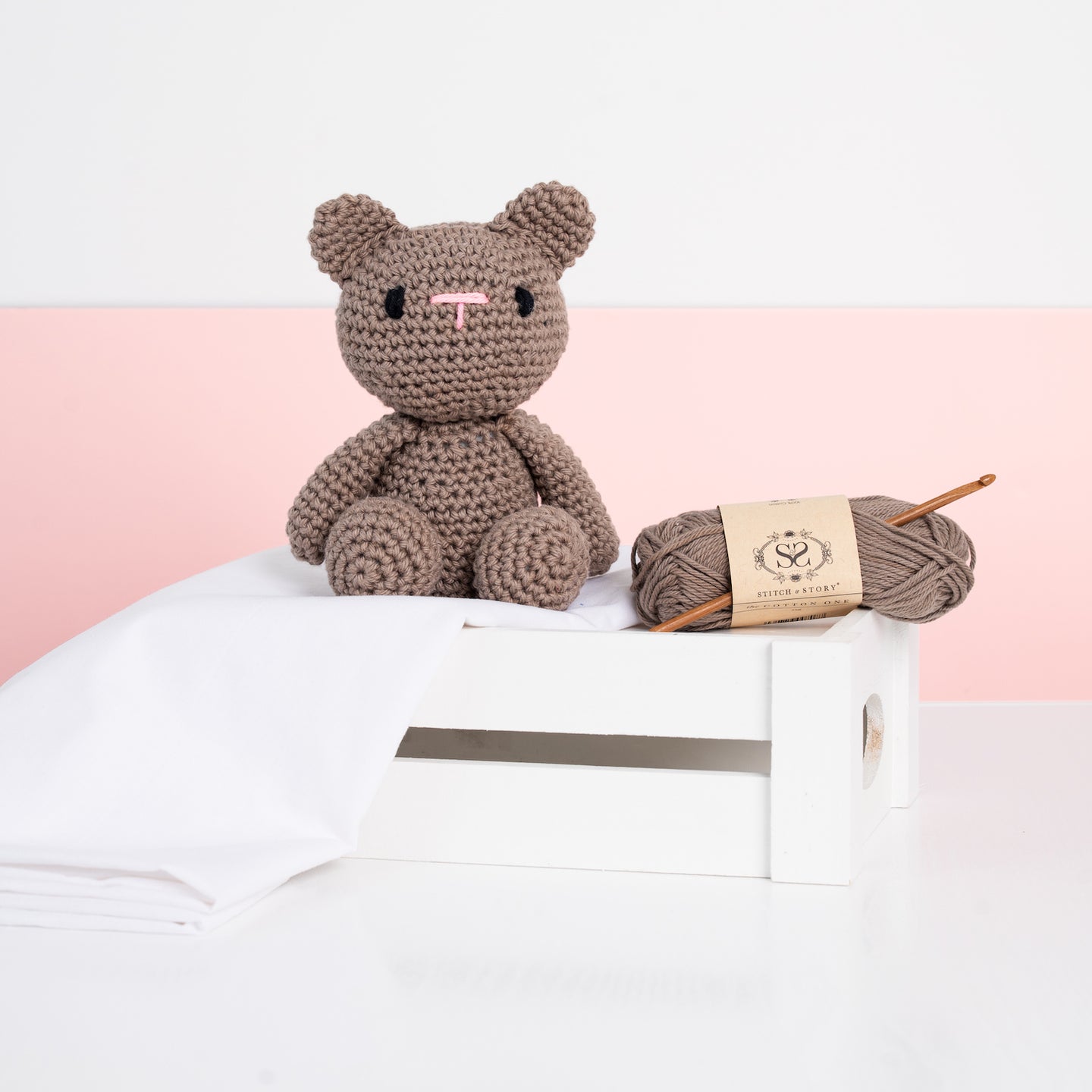 Rumi Bear Amigurumi Crochet Kit