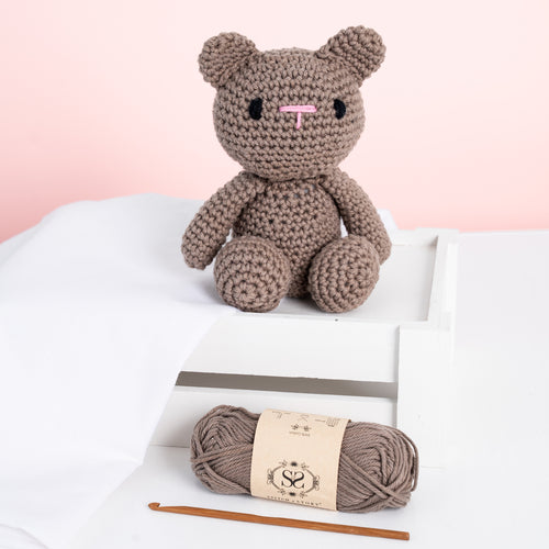 Rumi Bear Amigurumi Crochet Kit