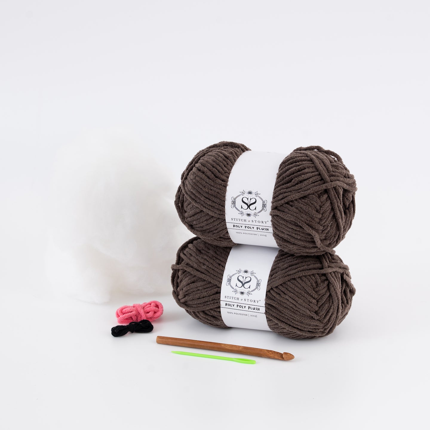 Giant Rumi Bear Amigurumi Crochet Kit