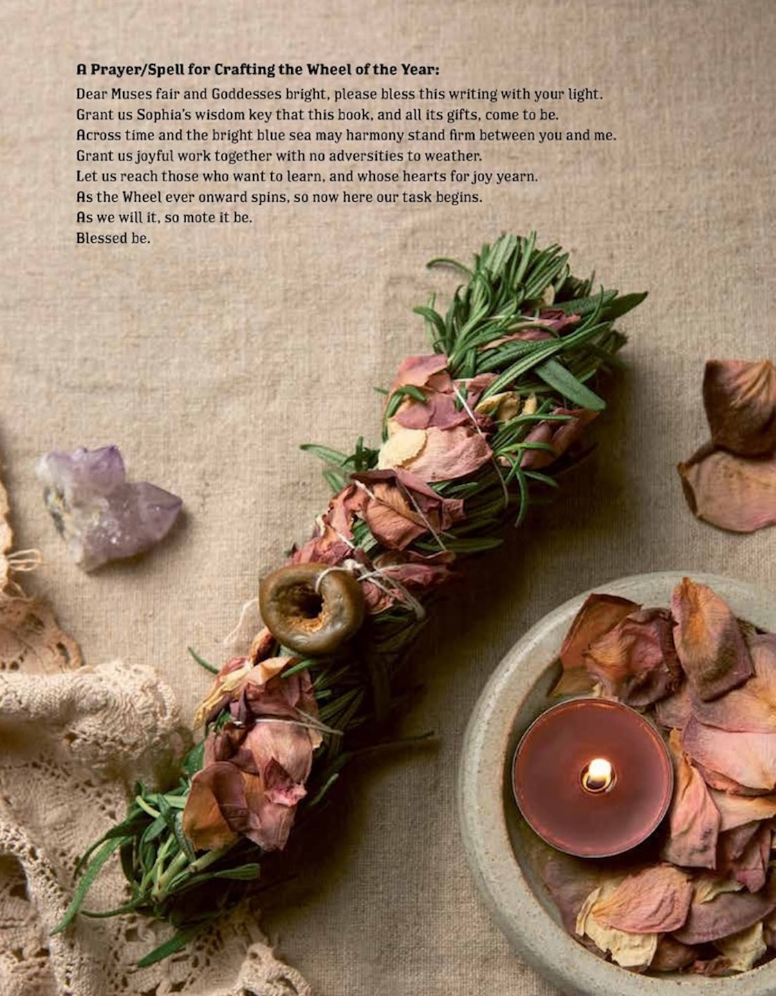 Crafting the Wheel of the Year Book by Claire Gelder and Deb Bowen