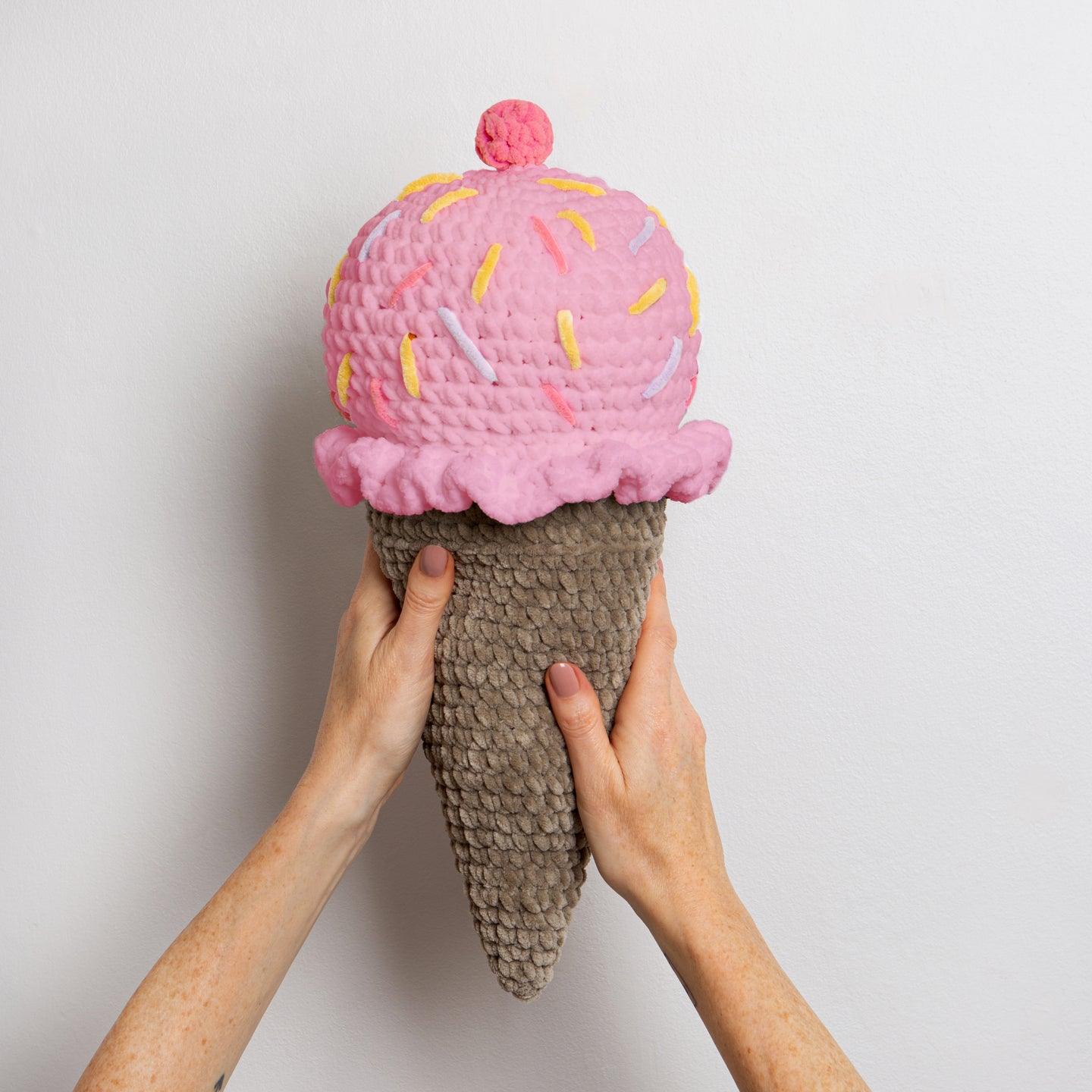 Giant Ice Cream Cone Crochet Kit
