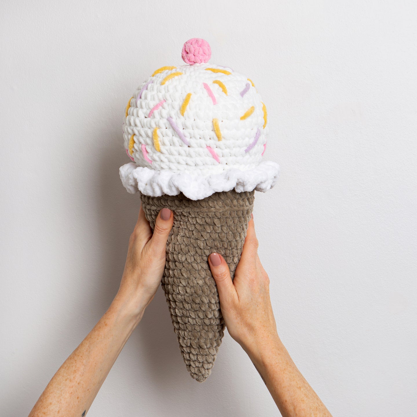 Giant Ice Cream Cone Crochet Kit
