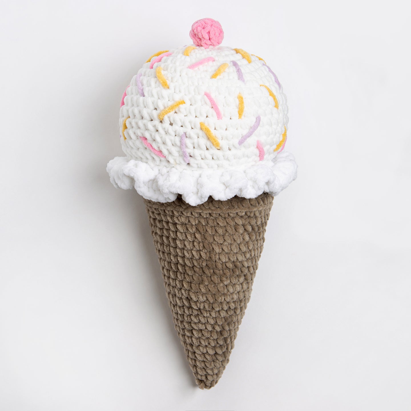 Giant Ice Cream Cone Crochet Kit