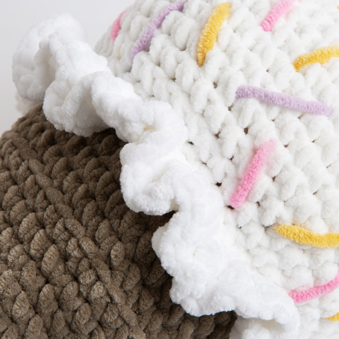 Giant Ice Cream Cone Crochet Kit