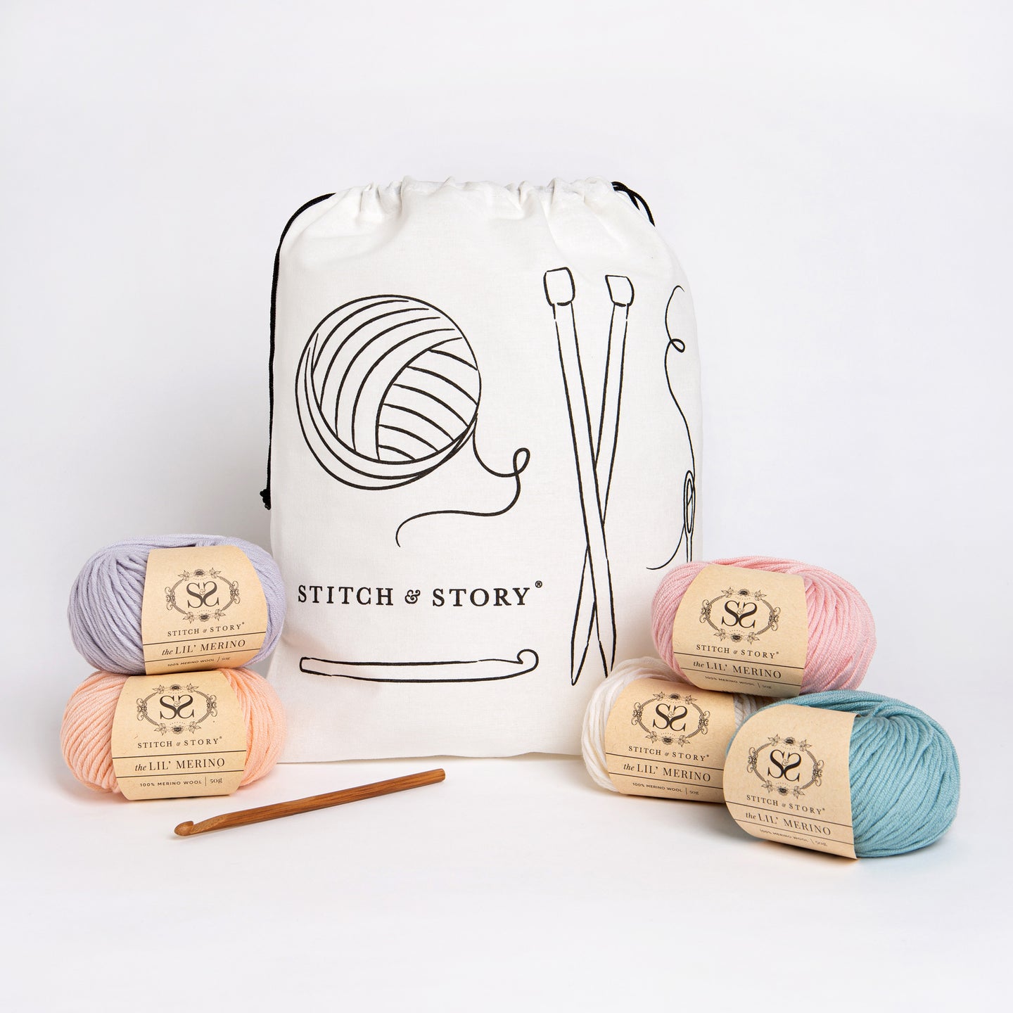 Terrace Shawl Crochet Kit