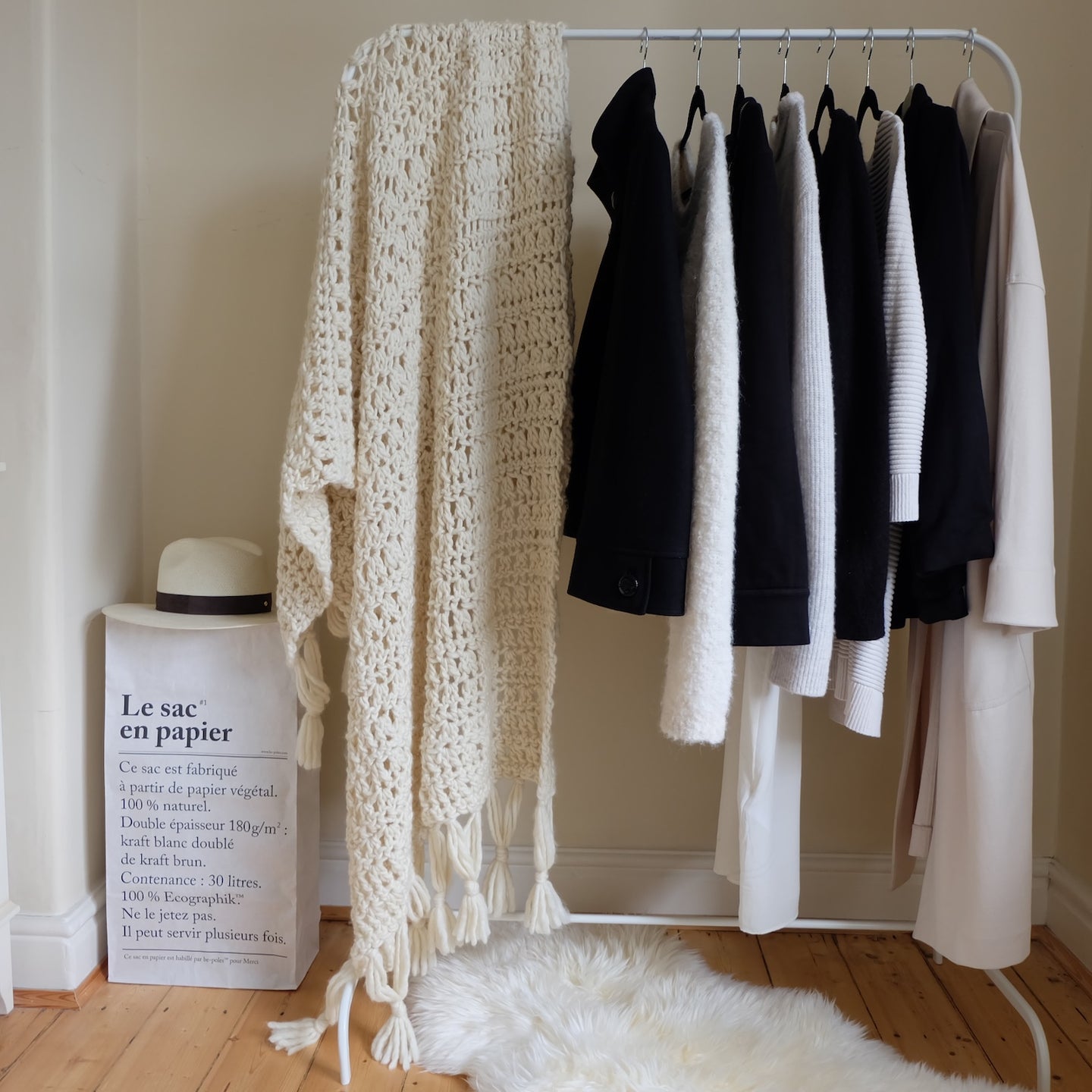 Skye Tassel Throw Crochet Kit