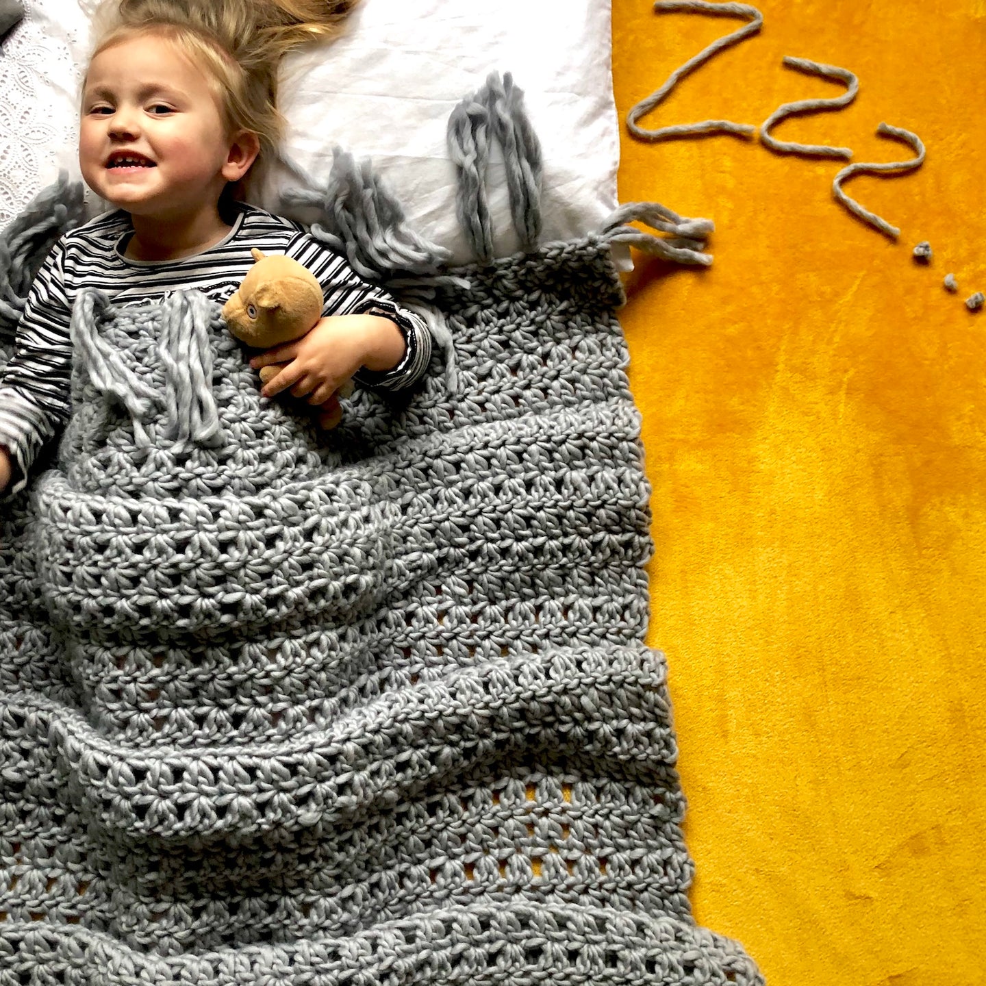 Beginners Blanket Crochet Kit